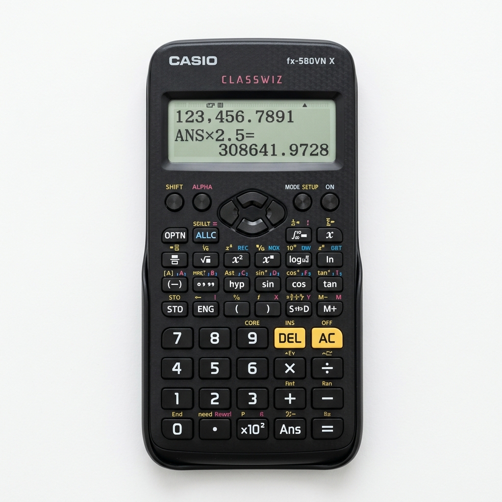 Máy Tính Để Bàn Casio FX-580VN X Chính Hãng